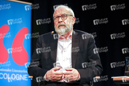 Joschka Fischer und Herfried Münkler auf der lit.Cologne 2024