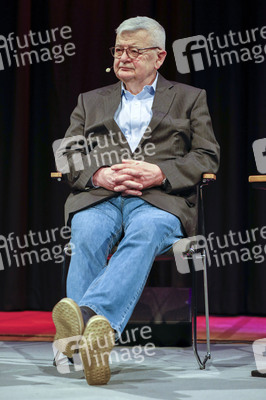 Joschka Fischer und Herfried Münkler auf der lit.Cologne 2024