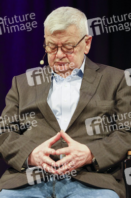 Joschka Fischer und Herfried Münkler auf der lit.Cologne 2024