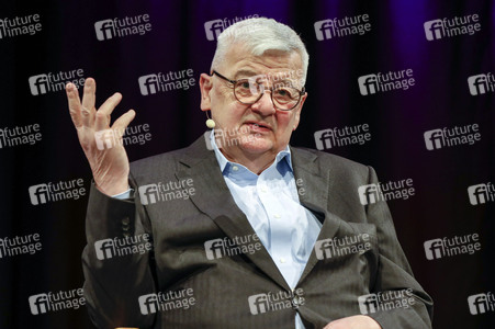 Joschka Fischer und Herfried Münkler auf der lit.Cologne 2024