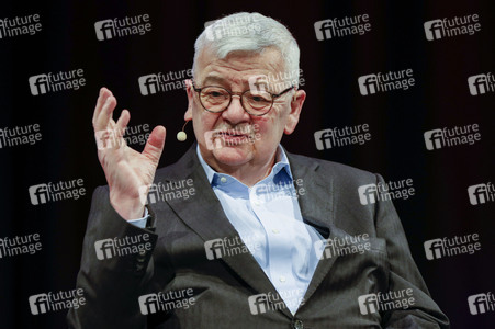 Joschka Fischer und Herfried Münkler auf der lit.Cologne 2024