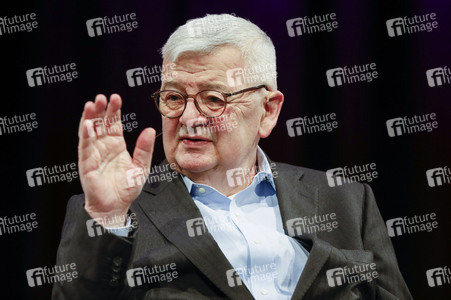 Joschka Fischer und Herfried Münkler auf der lit.Cologne 2024