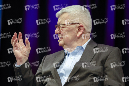 Joschka Fischer und Herfried Münkler auf der lit.Cologne 2024