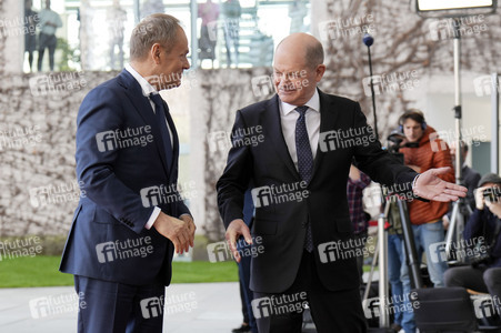 Empfang des Ministerpräsidenten von Polen und des Staatspräsidenten der Französischen Republik in Berlin