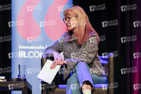 Frank Schätzing und Florence Gaub auf der lit.Cologne 2024 in Köln