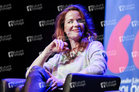 Frank Schätzing und Florence Gaub auf der lit.Cologne 2024 in Köln