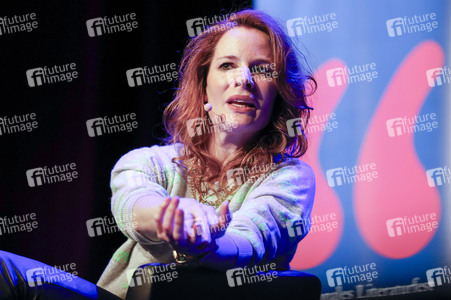 Frank Schätzing und Florence Gaub auf der lit.Cologne 2024 in Köln