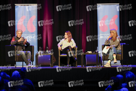 Frank Schätzing und Florence Gaub auf der lit.Cologne 2024 in Köln