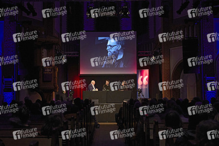 Jan Schomburg und Maria Schrader auf der lit.Cologne 2024 in Köln