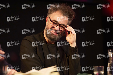 Jan Schomburg und Maria Schrader auf der lit.Cologne 2024 in Köln