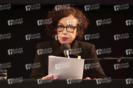 Jan Schomburg und Maria Schrader auf der lit.Cologne 2024 in Köln