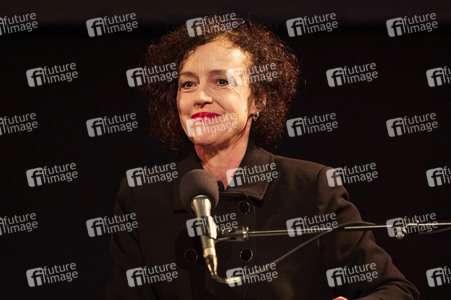 Jan Schomburg und Maria Schrader auf der lit.Cologne 2024 in Köln