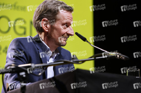 Annette Frier und Michael Kessler auf der lit.Cologne 2024 in Köln
