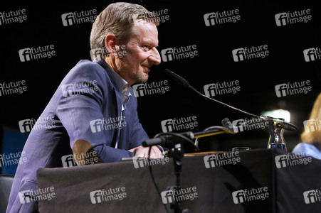 Annette Frier und Michael Kessler auf der lit.Cologne 2024 in Köln
