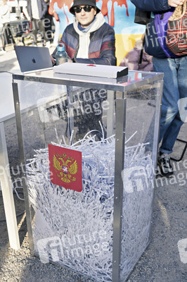 Russische Präsidentschaftswahl in Berlin
