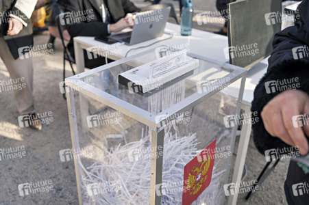 Russische Präsidentschaftswahl in Berlin