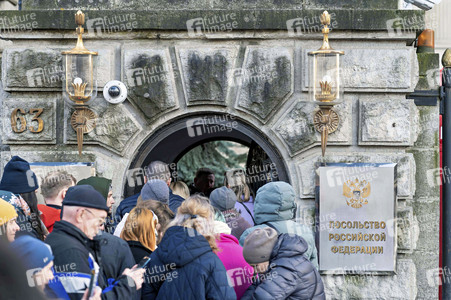 Russische Präsidentschaftswahl in Berlin