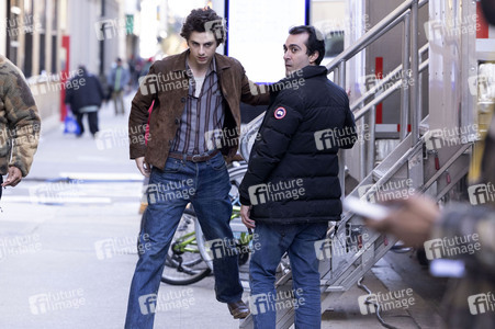 Dreharbeiten 'A Complete Unknown' in New York