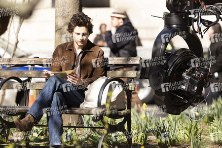 Dreharbeiten 'A Complete Unknown' in New York