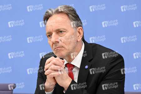 Bundespressekonferenz Polizeiliche Kriminalstatistik 2023 in Berlin