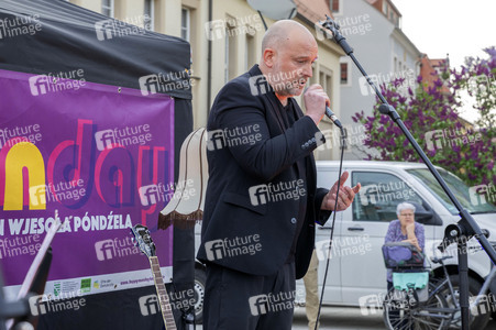 Kultur- und Kunstaktion 'Happy Monday - Wjesoła póndźela' in Bautzen