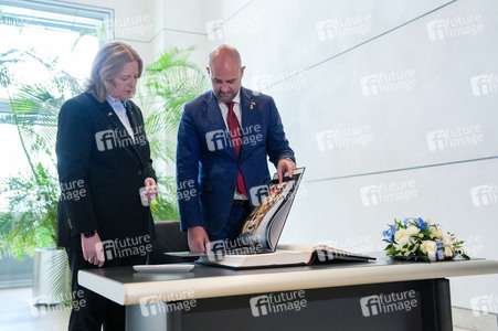 Besuch des israelischen Parlamentspräsidenten im Bundestag in Berlin