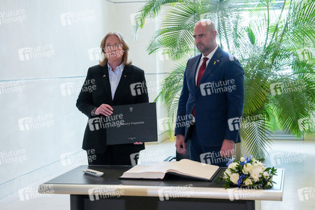 Besuch des israelischen Parlamentspräsidenten im Bundestag in Berlin
