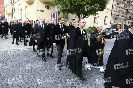 Trauerfeier für Fritz Wepper in München