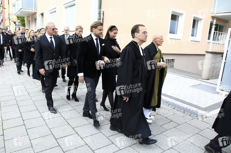 Trauerfeier für Fritz Wepper in München