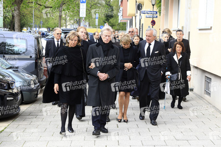 Trauerfeier für Fritz Wepper in München