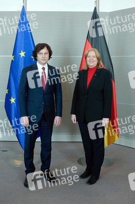 Besuch des Premierministers von Georgien im Bundestag in Berlin