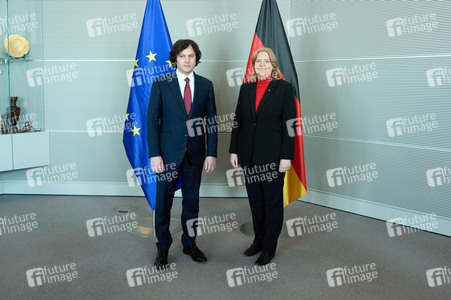 Besuch des Premierministers von Georgien im Bundestag in Berlin