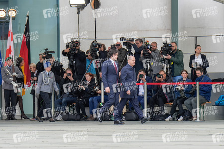 Empfang des Premierministers von Georgien in Berlin