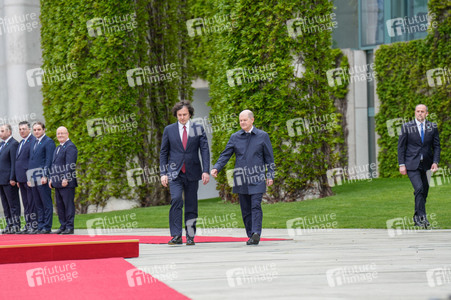 Empfang des Premierministers von Georgien in Berlin