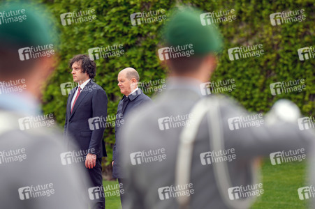 Empfang des Premierministers von Georgien in Berlin