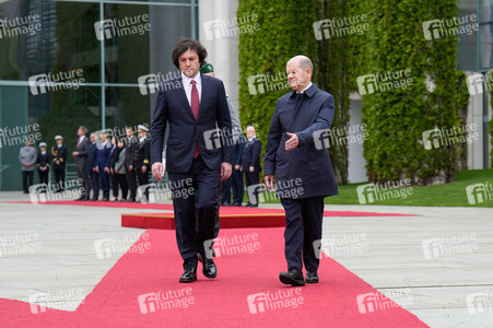 Empfang des Premierministers von Georgien in Berlin