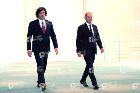 Empfang des Premierministers von Georgien in Berlin