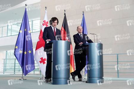Empfang des Premierministers von Georgien in Berlin