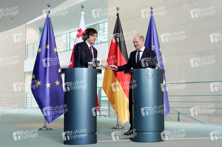 Empfang des Premierministers von Georgien in Berlin