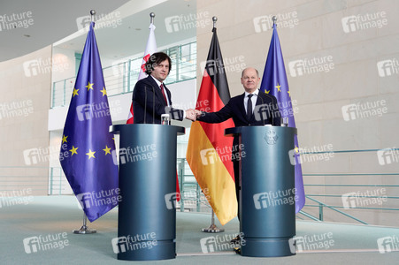 Empfang des Premierministers von Georgien in Berlin