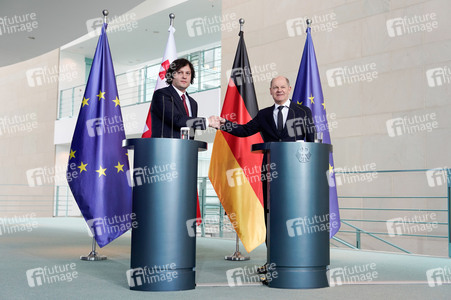 Empfang des Premierministers von Georgien in Berlin