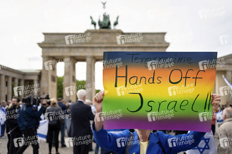 Solidaritätsdemo für Israel in Berlin