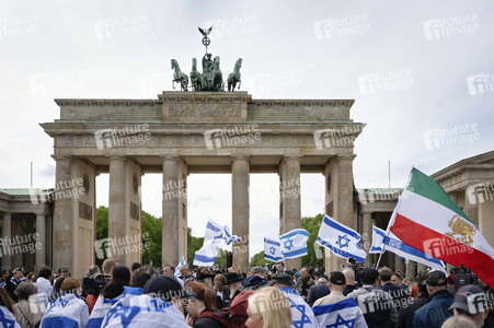 Solidaritätsdemo für Israel in Berlin