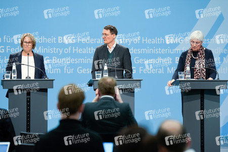 Pressekonferenz zur Krankenhausreform in Berlin