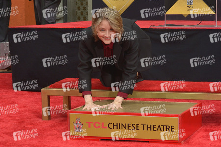 Hand and Footprint Ceremony mit Jodie Foster in Los Angeles