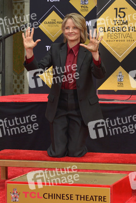 Hand and Footprint Ceremony mit Jodie Foster in Los Angeles