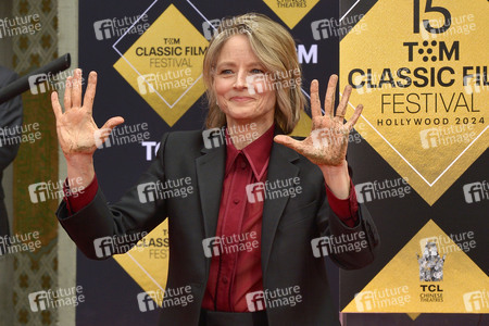 Hand and Footprint Ceremony mit Jodie Foster in Los Angeles