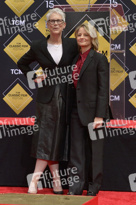 Hand and Footprint Ceremony mit Jodie Foster in Los Angeles