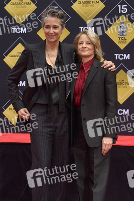 Hand and Footprint Ceremony mit Jodie Foster in Los Angeles