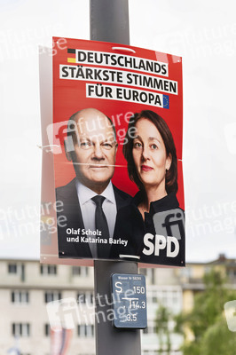 Wahlplakate zur Europawahl in Berlin